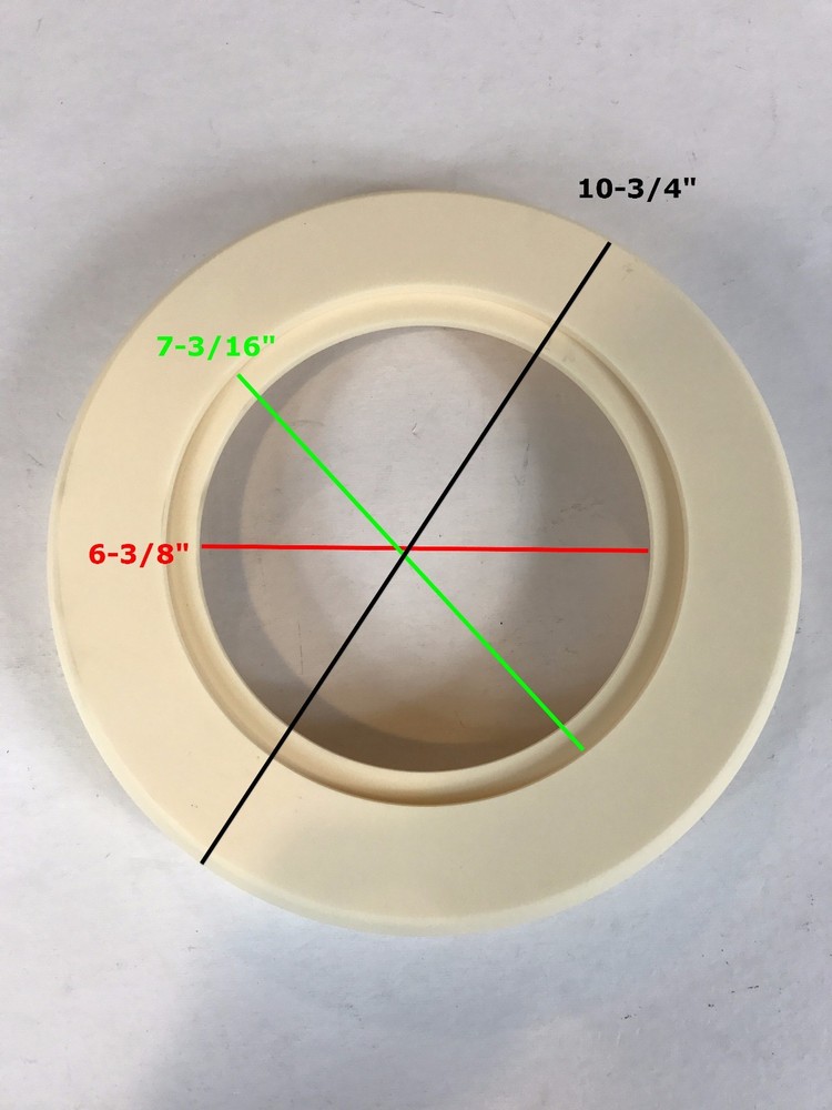 NEW CERAMIC FOCUS RING for SEMICONDUCTOR ESC ELECTROSTATIC CHUCK 9A1L6047