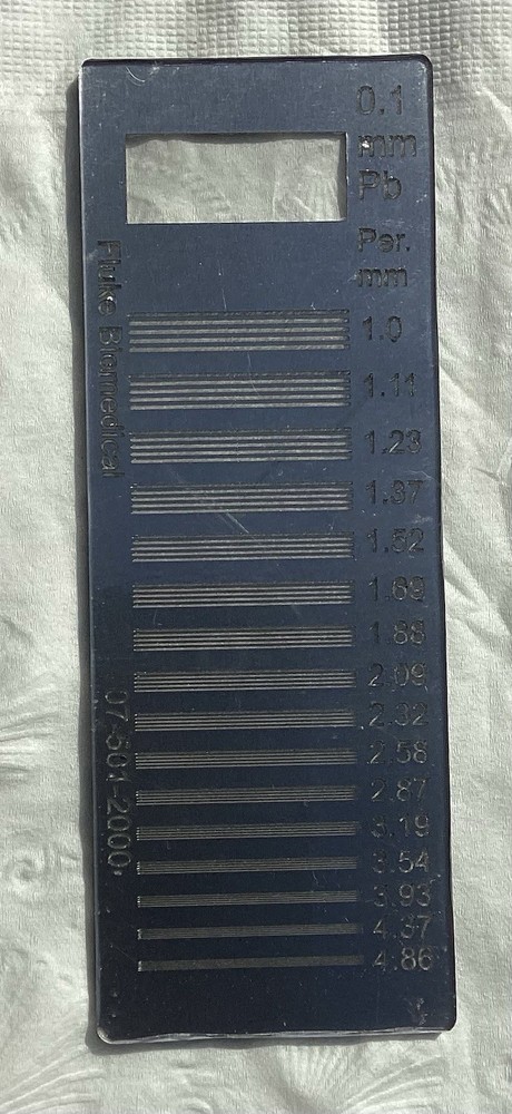 Fluke Biomedical high resolution test tool 07-501-2000