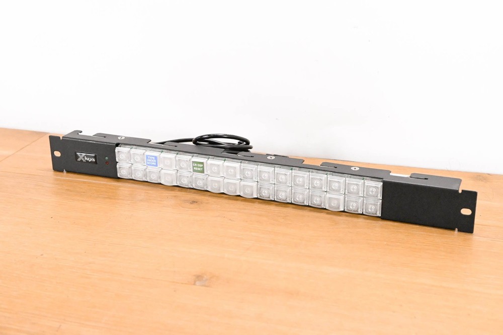 X-keys XKR-32 32-Key Programmable USB Rackmount Control Panel CG01NC3