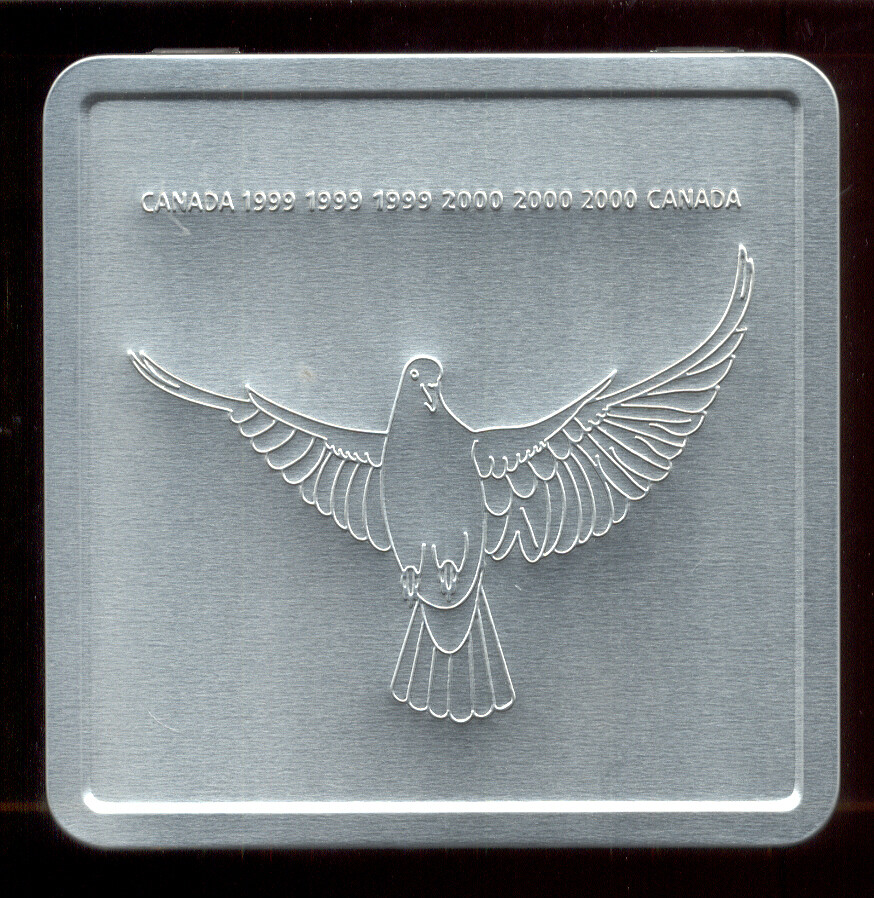 1999 - 2000 CANADA POST - MILLENNIUM KEEPSAKE - Peace - STAMP & COIN SET - Mint