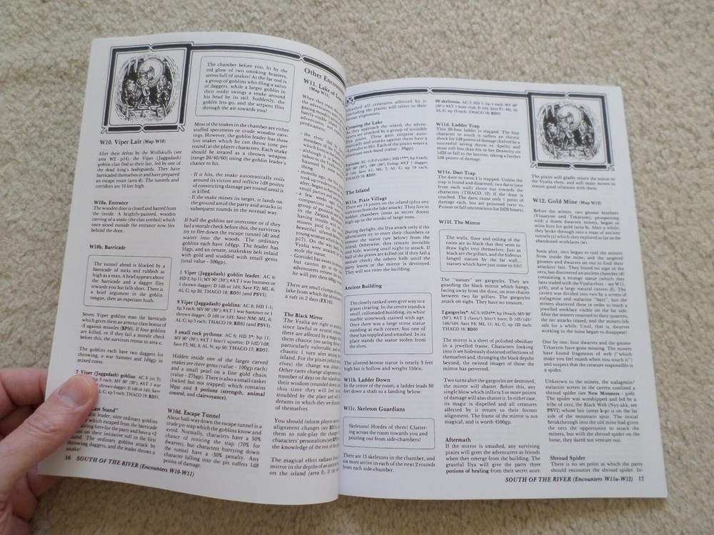 Night's Dark Terror B10 adventure module Dungeons & Dragons