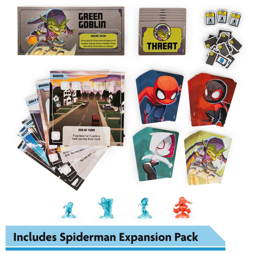 Spin Master Games Marvel United, Superhero Card Strategy Board Game Comic Bundle