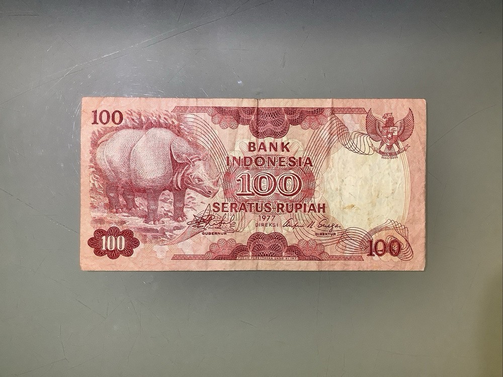 Indonesia 100 Rupiah 1977 Circulated