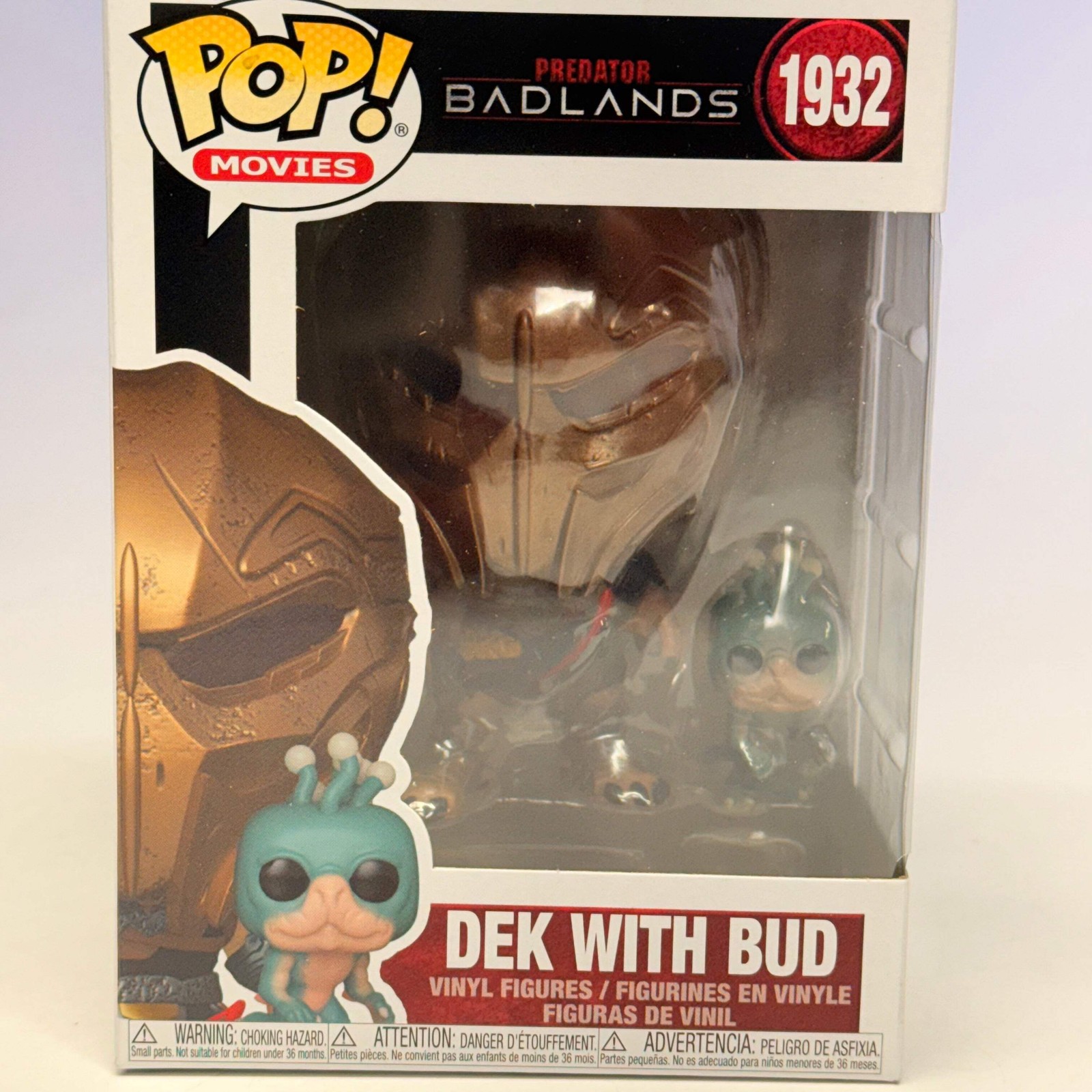 FUNKO POP Dek with Bud Vinyl Figures Predator Badlands Ages 3+ 1932
