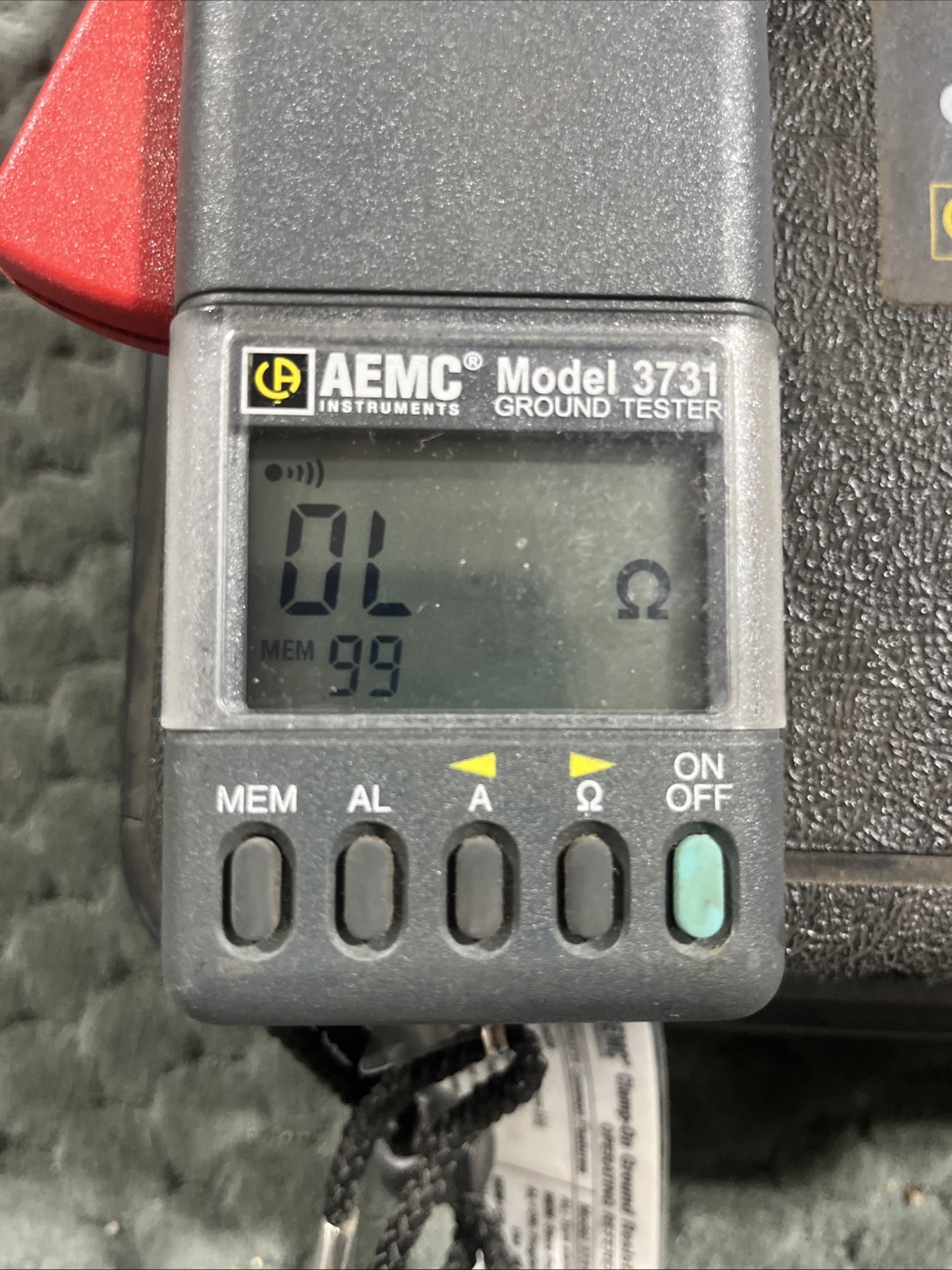 AEMC 3731 Clamp-On Ground Resistance Tester