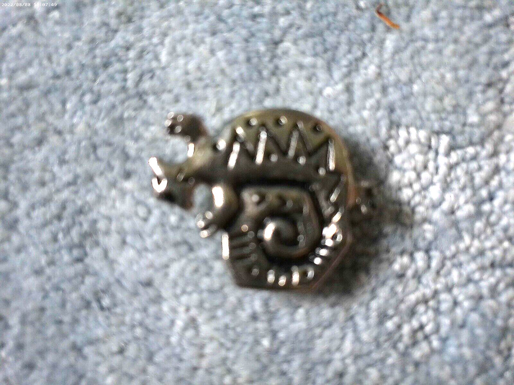 6 Vintage NONY NEW YORK SILCER BUTTON COVERS