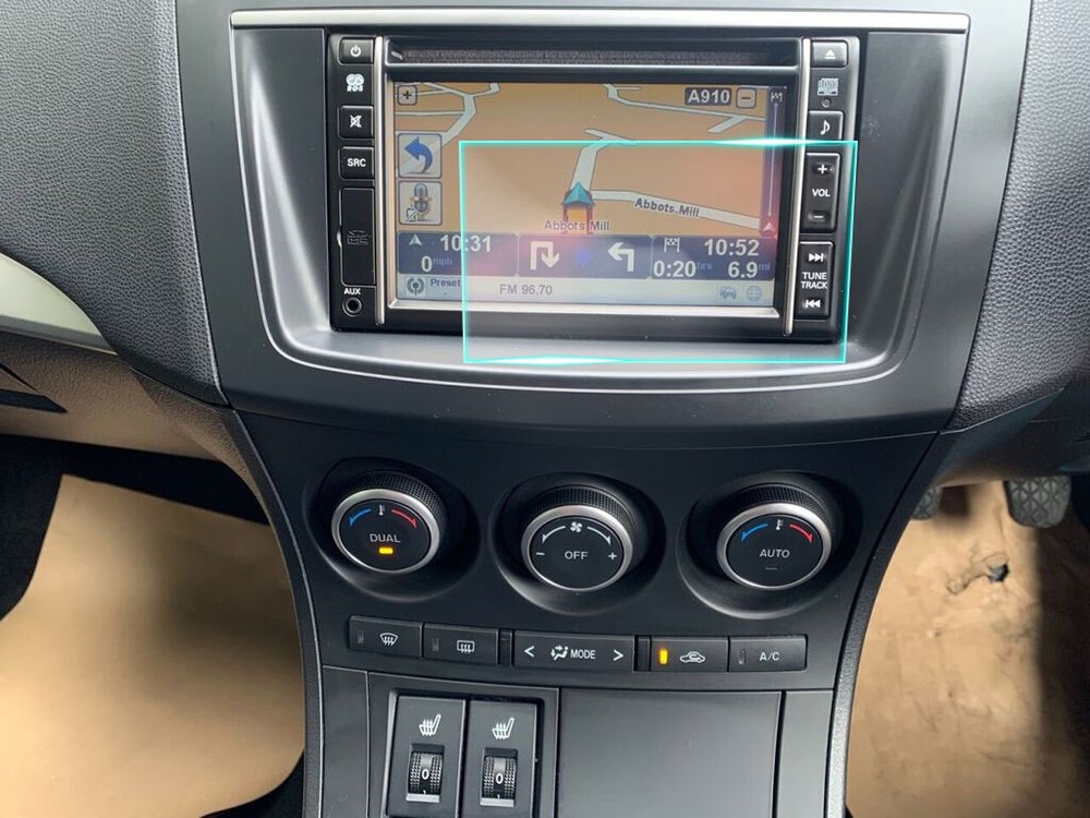 Crystal Clear Screen Protector for 2012 Mazda6 Vehicle Navigation