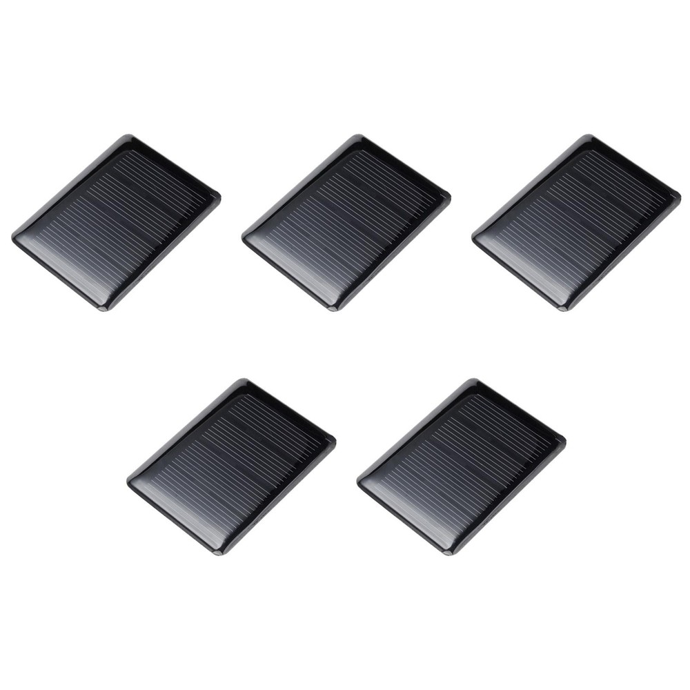 5 Pack 2V 120mA 60mm x 45mm Mini Solar Panel Cell