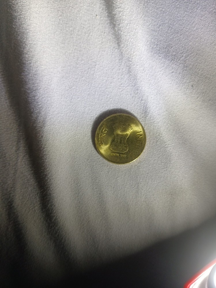 india 5 rupees coin 2018