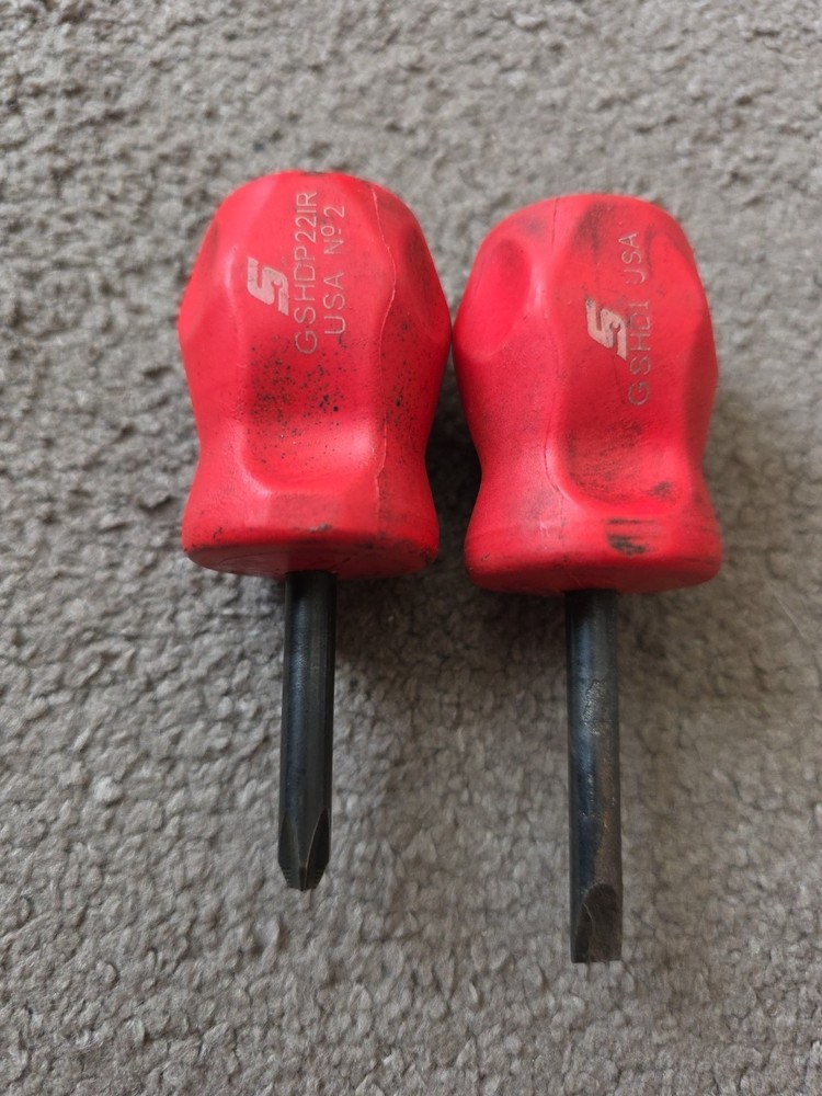 Snap On Stubby Screwdrivers