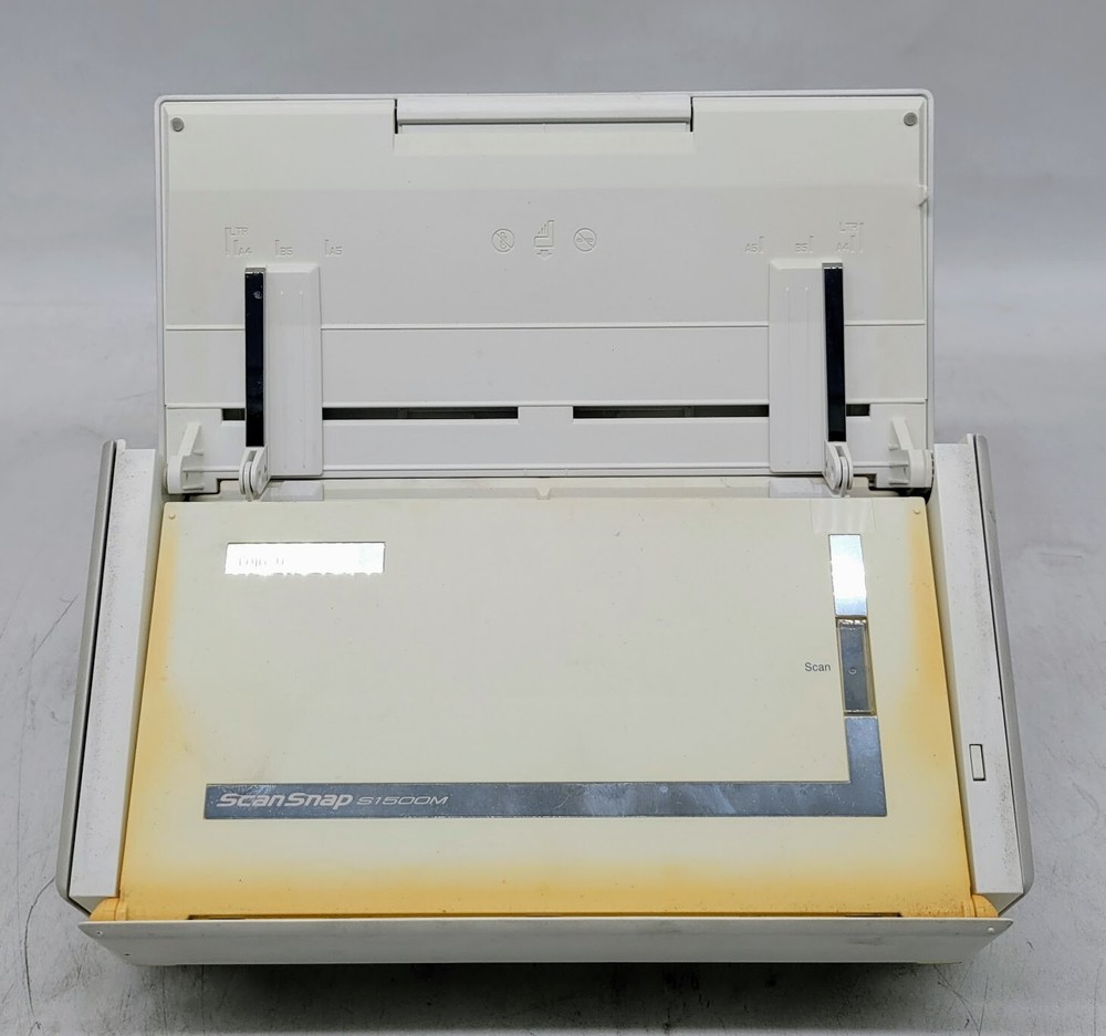 Fujitsu ScanSnap S1500M Document Scanner / NO POWER ADAPTER