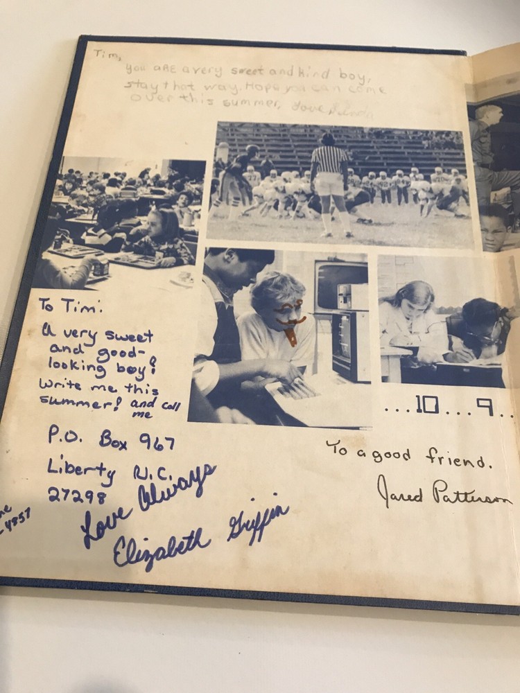 1982 Liberty Scool Yearbook Scrapper