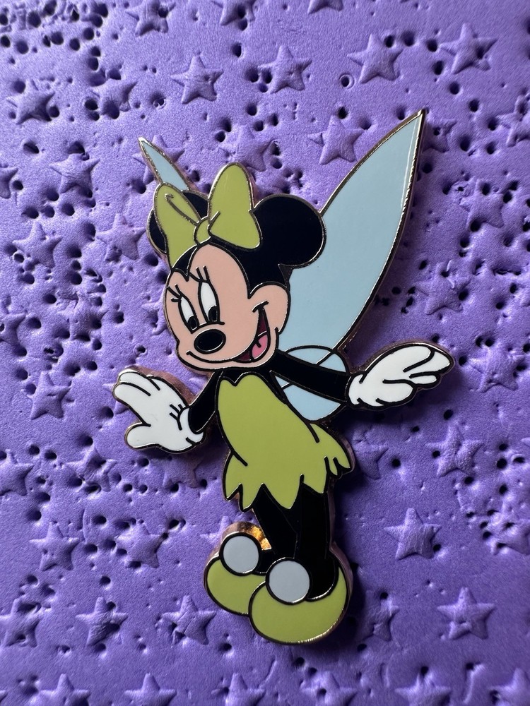 Minnie Mouse Dressed as Tinker Bell Pin
