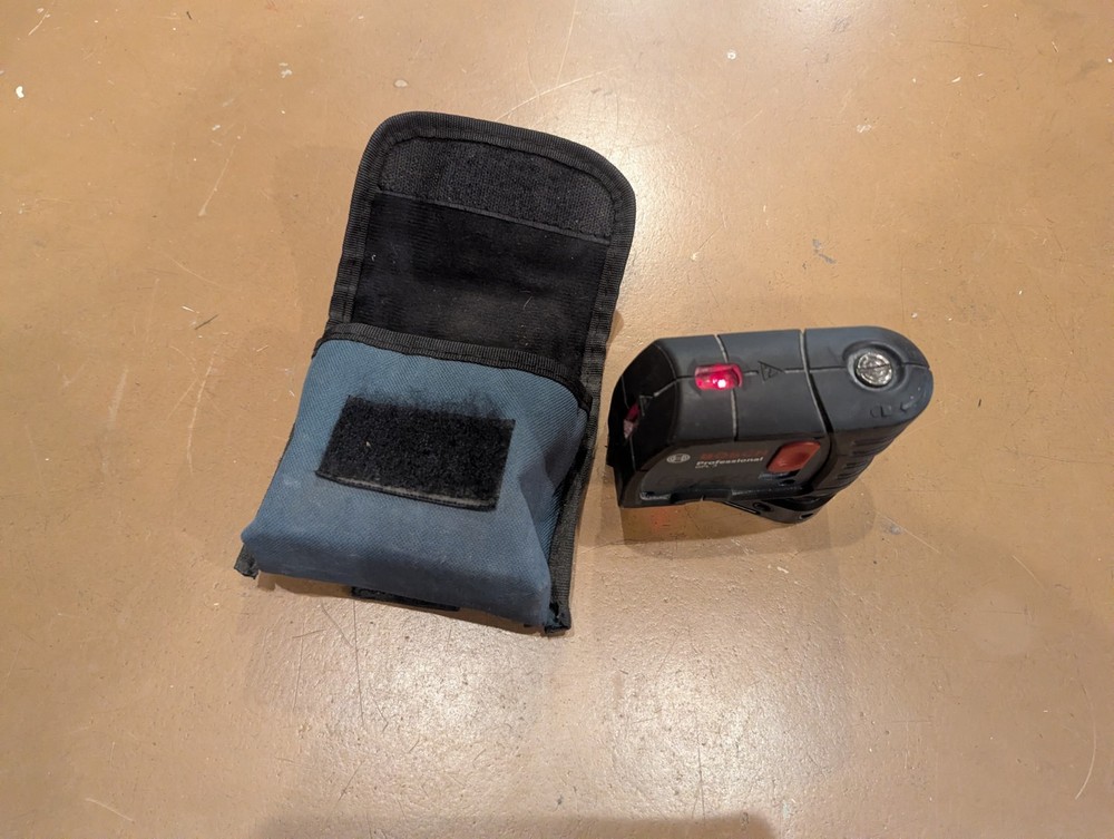 Bosch GPL3 Three-Point Self-Leveling Alignment Professional Point Laser w/ Case