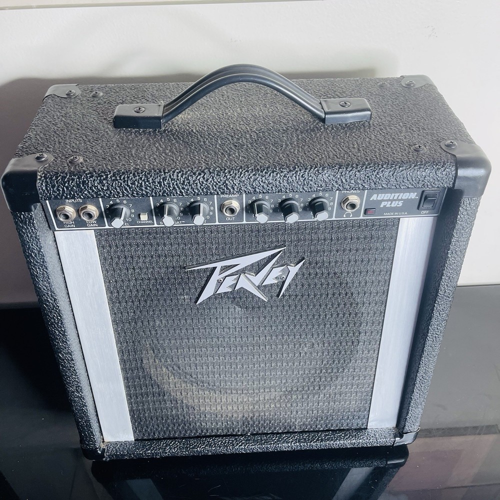 Peavey Audition Plus Compact Guitar Amplifier 2 channel 20W Tested