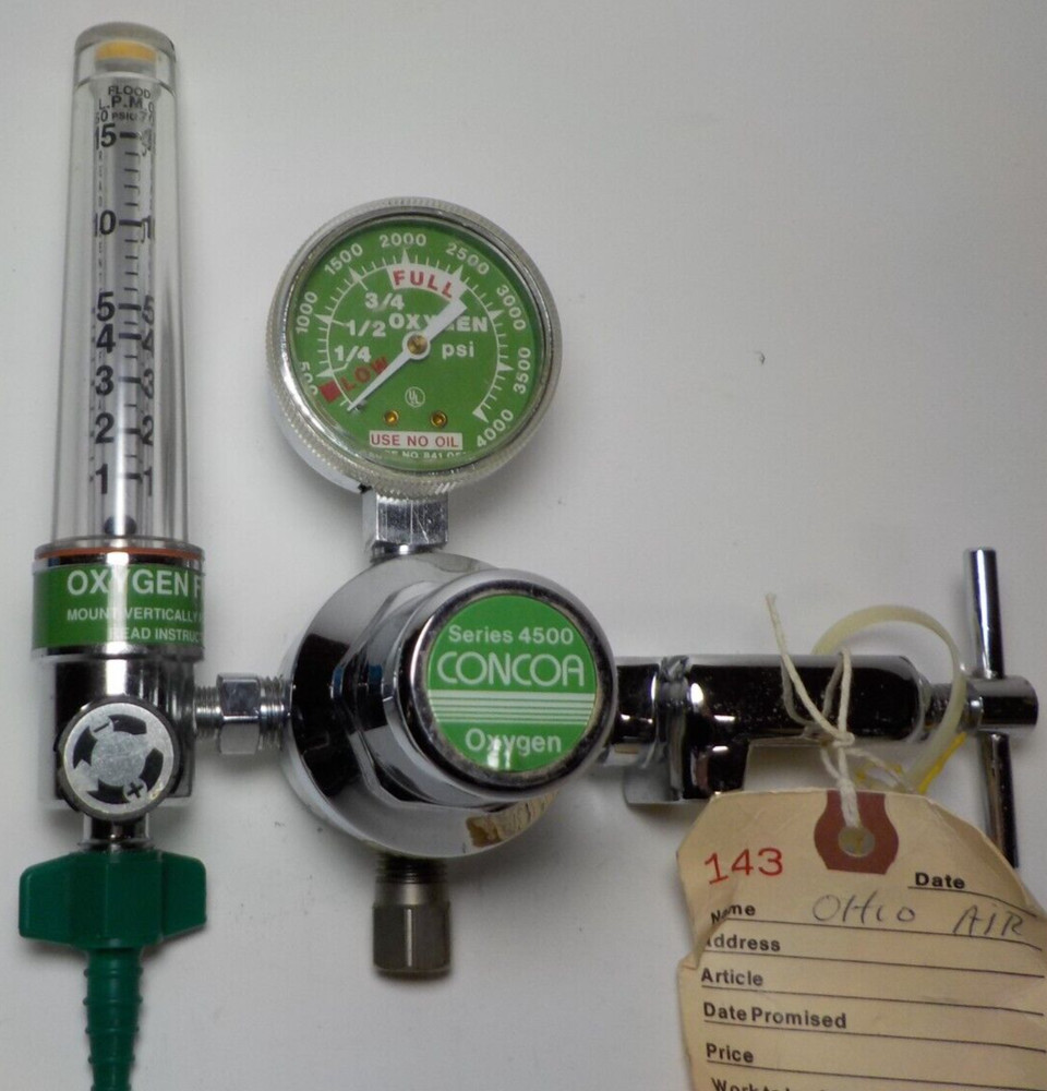 Harris Flowmeter Regulator 3000 PSI- 3500100 HP 806 4541