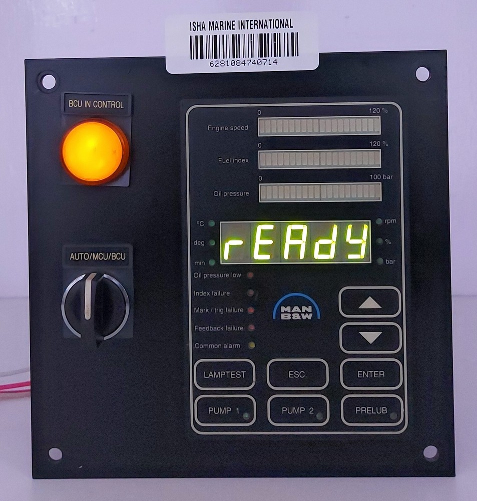 MAN B&W 3171197-4 Controller Indicator Panel 0714