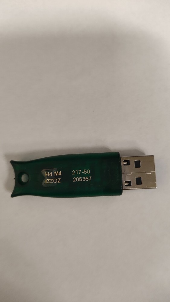 GE FX Proficy Unlimited Runtime USB Key VERSION 4