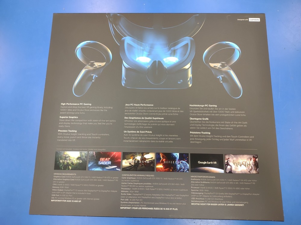 Oculus Rift S VR Headset with Controllers