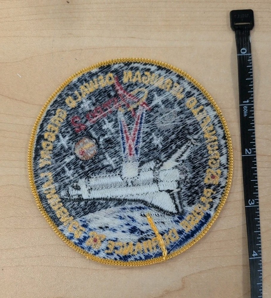 US NASA Space Shuttle Jernigan Oswald Gregory Lawrence Astro 2 Patch