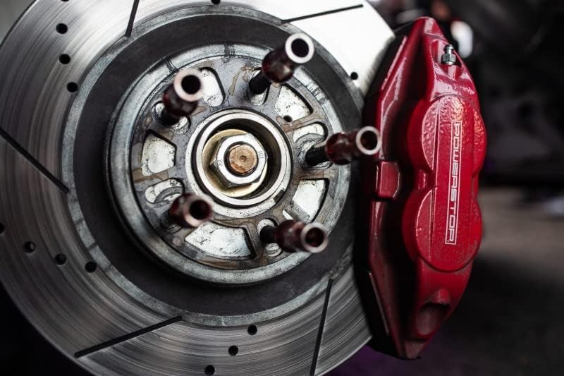 Front S2584 Red Powder Coated Calipers - Easy Install, Fits Multiple Vehicles