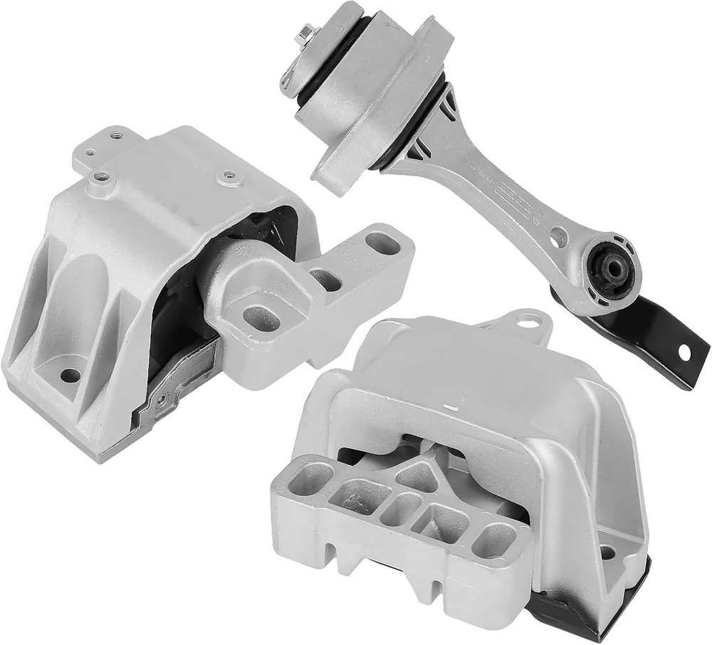 Engine Motor Mounts Set - Compatible with Volkswagen VW Jetta 1999-2005, Golf 19