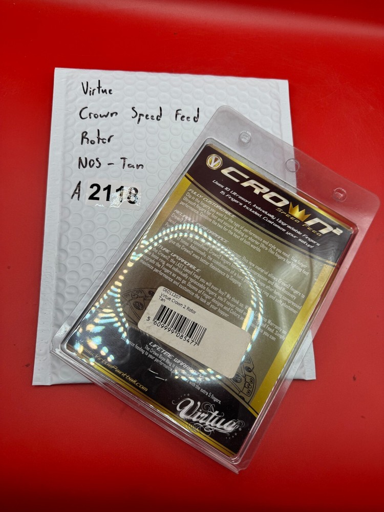 Virtue Crown Speed Feed Rotor NOS-Tan
