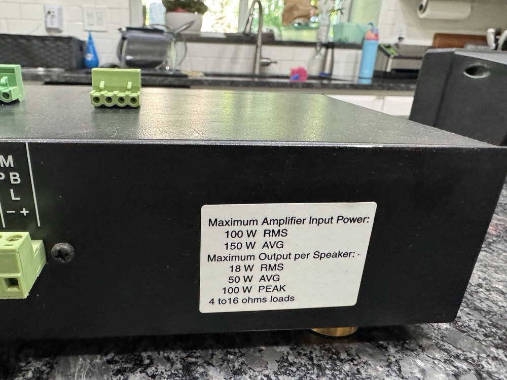SIMA 4-Zone SPEAKER SELECTOR (SSW-L4EX) - TESTED & WORKING ✅✅