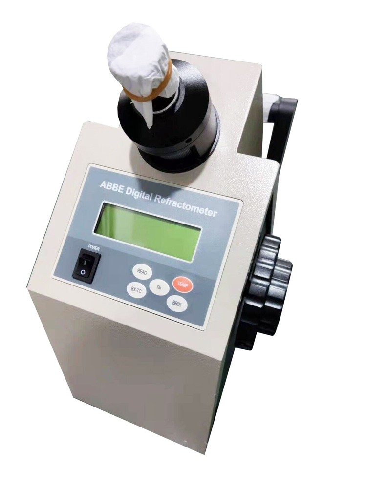 Benchtop Refractometer ABBE Refractometer Range 1.30000-1.72000 nD 0-95% Brix