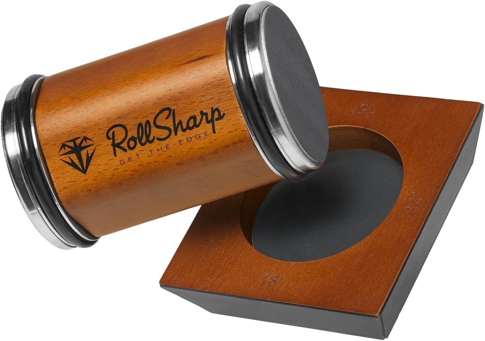 Original RollSharp - Rolling Knife Sharpener Get the Edge - Sharp Kitchen Knives