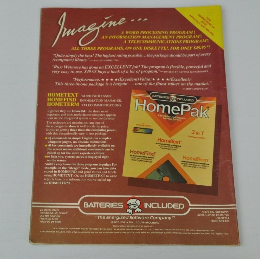 ANTIC Atari Resource Magazine March 1985 Computer Games Arcade Fonts Label Maker