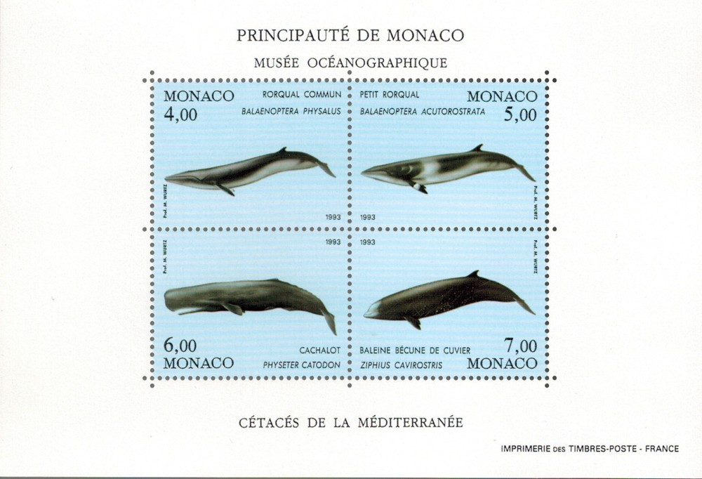 Monaco Stamp Sheetlet Block No. 59 New ** MNH