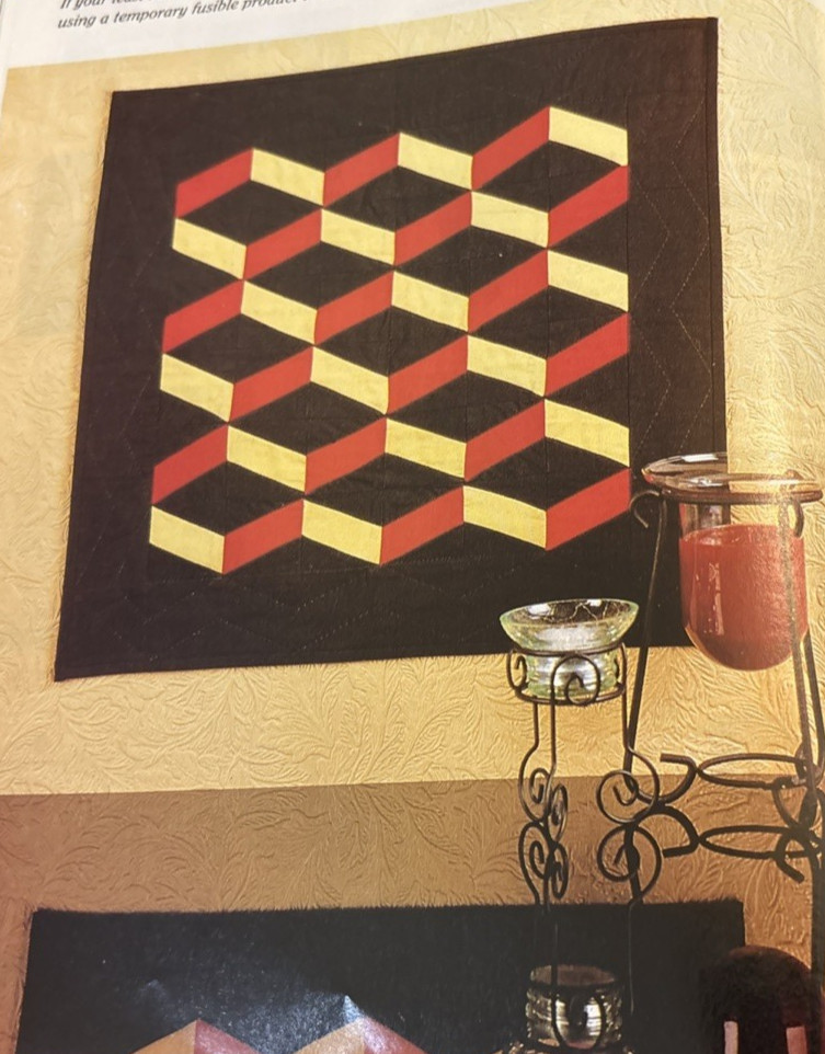 Vtg Rare Quick & Easy Quilting Patterns April 1999