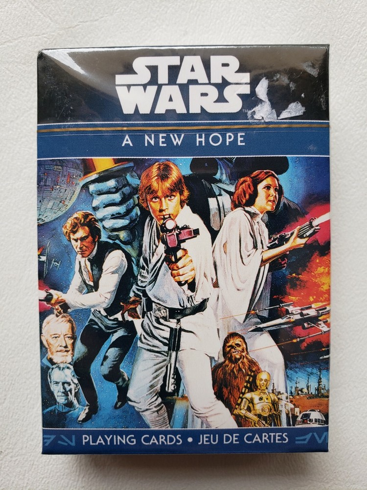 Star Wars A NEW HOPE Playing Cards NEW in plastic wrap