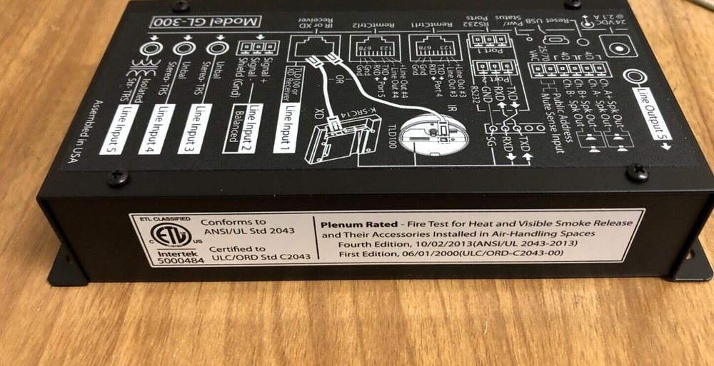 AUDIO ENHANCEMENT GL-300 Amplifier