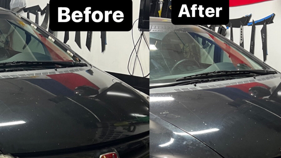 2006-2011 Honda Civic Sedan Rubber Front Window Clip Cover. LEFT & RIGHT SIDE