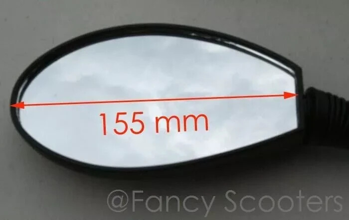 Vitacci Viper 150cc Scooter Mirror Set Black