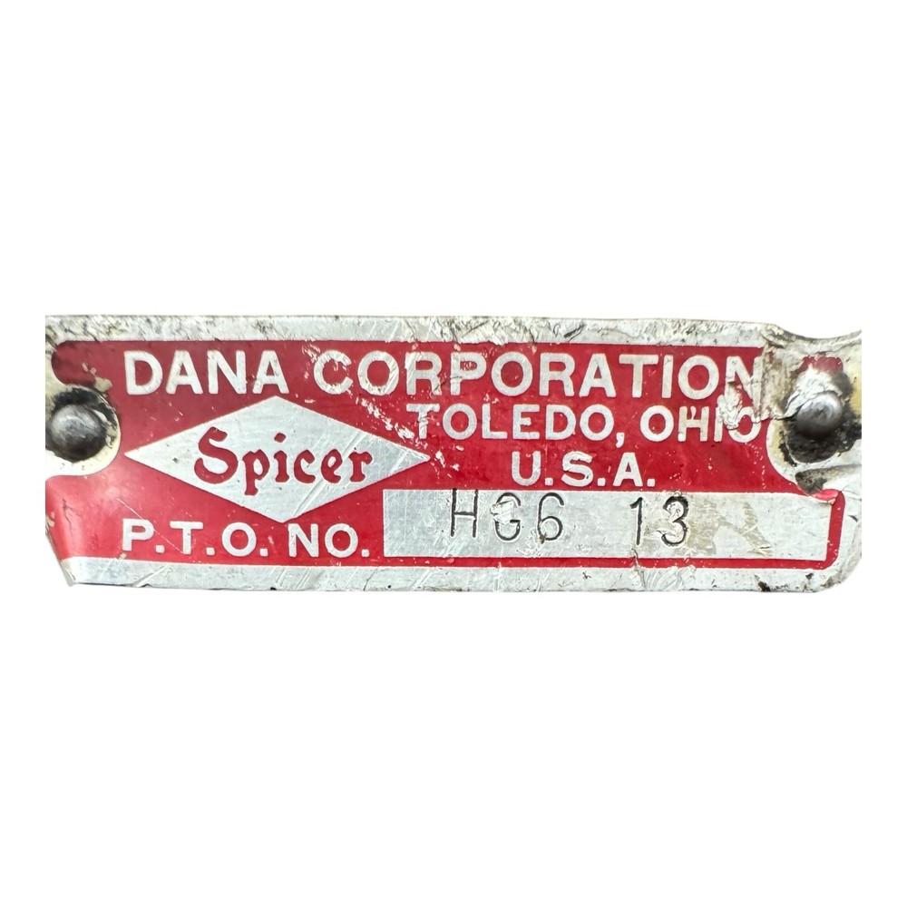 DANA spicer PTO HG6-13
