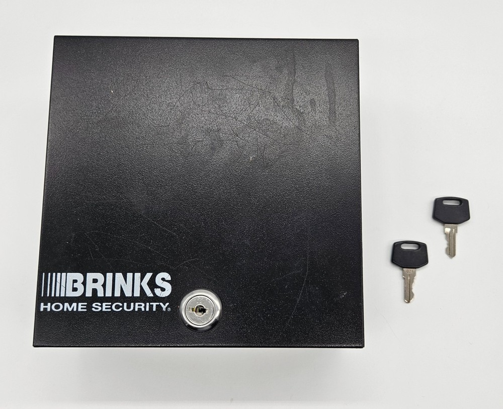 Brinks Home Security Key Safe Lock Box Wall Mount Combination Metal Keys