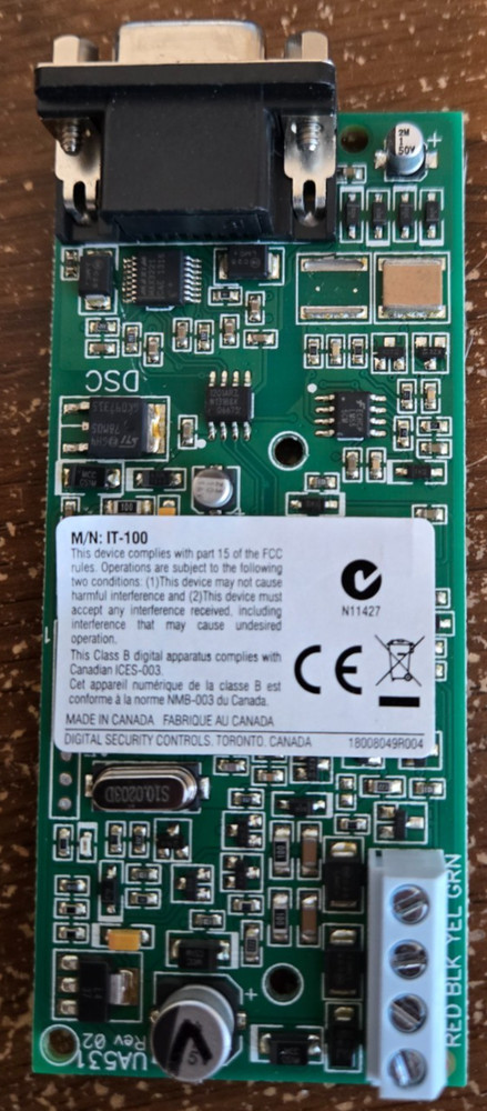 DSC PowerSeries IT-100 Integration Module
