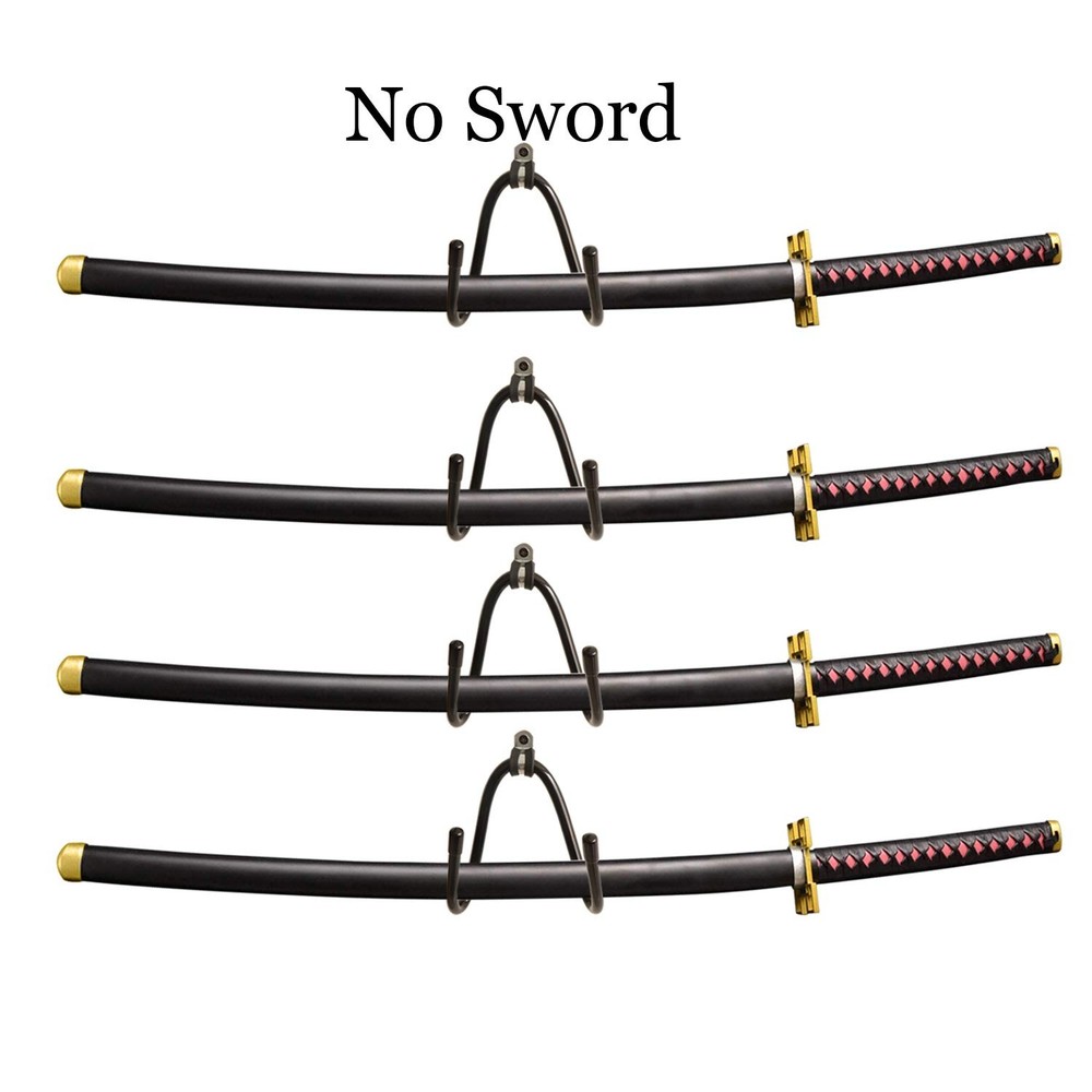 Adjustable Sword Wall Mount Rack Hanger Holder Hook Stand for Swords, Dagger,...
