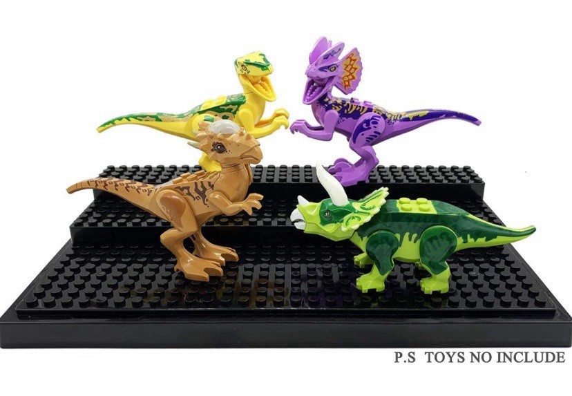 Minifigure Display Case 3-Step Acrylic Stackable Box Clear Dustproof Clear [New]