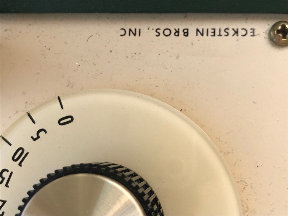 Eckstein Brothers Miniature Audiometer Model 60 Hearing Test 