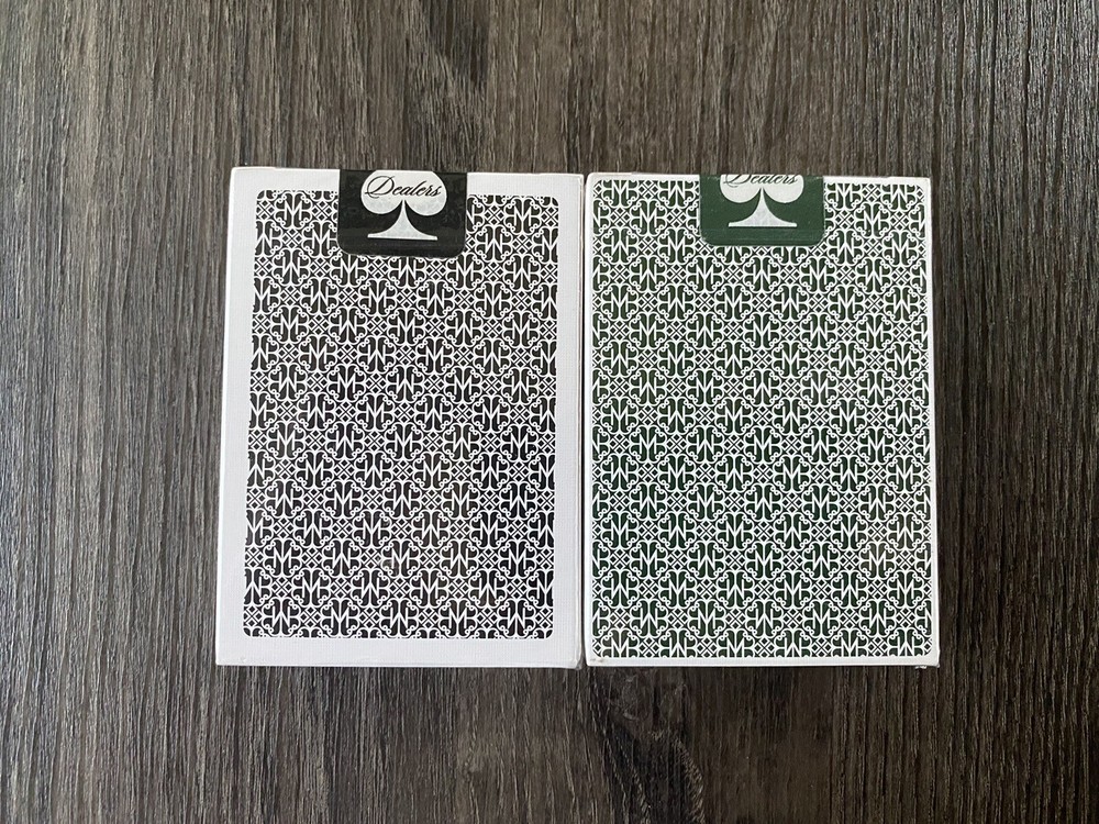 Madison Dealers Black Bordered & Green Borderless Ellusionist 2 Deck Bundle