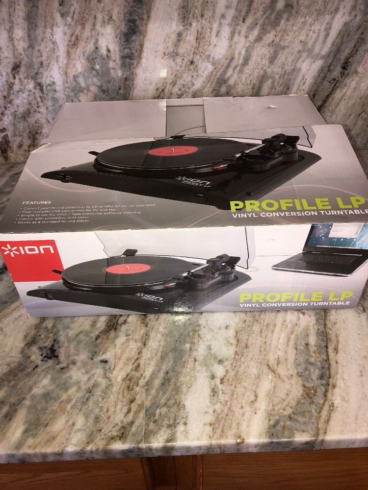 EZ ION Audio PROFILE LP Vinyl Conversion Turntable Convert CD Digital MP3 iPod