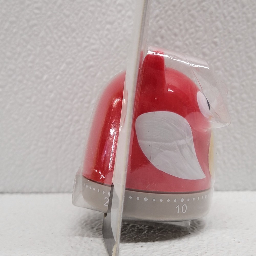 Culinary Elements Red Owl Bird 60 Minute Kitchen Timer