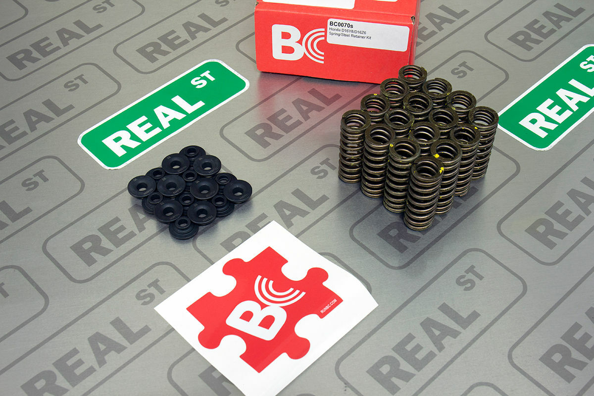 Brian Crower Valve Springs Steel Retainers Kit D16 D16Y D16Y8 D16Z D16Z6 SOHC