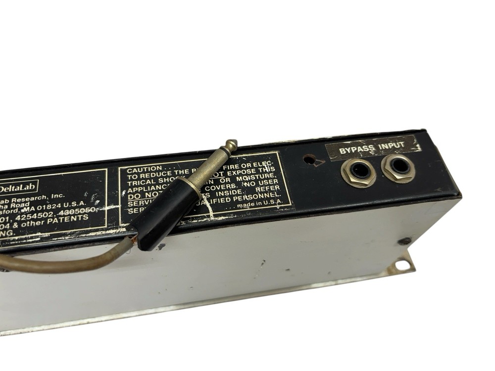 Vintage Deltalab Effectron JR-700 Digital Delay Flange Echo Rack Mount-MODIFIED