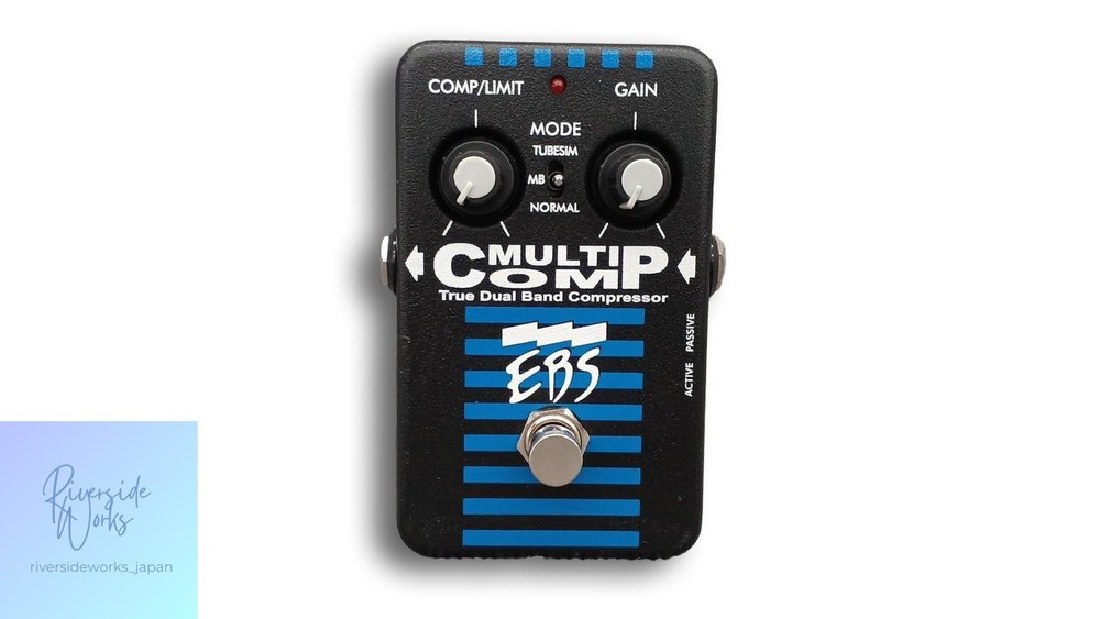 EBS MULTI COMP Compressor Guitar Effect Pedal JP