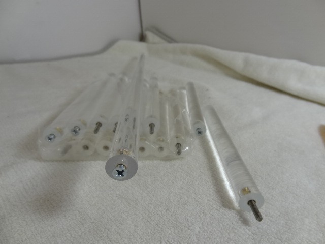 round Acrylic Products Display Riser Stands, 6 Tier Displaying Risers Display St
